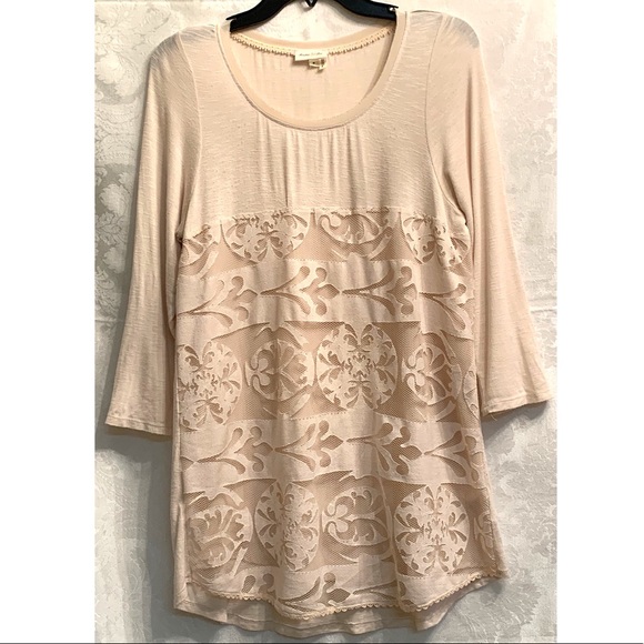 Anthropologie Tops - Anthropologie | Meadow Rue Capriccio Lace Tunic